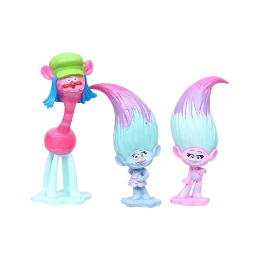 Kit 12 Bonecos Trolls - Edição Limitada