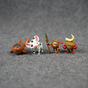 Kit 10 Bonecos Moana 2 - Edição Limitada