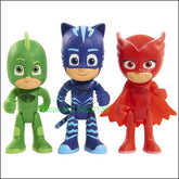 Kit 3 Bonecos PJ Masks - Edição Limitada