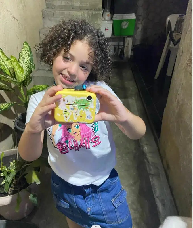 SnapKid - Câmera Infantil Digital com impressora térmica + BRINDE!