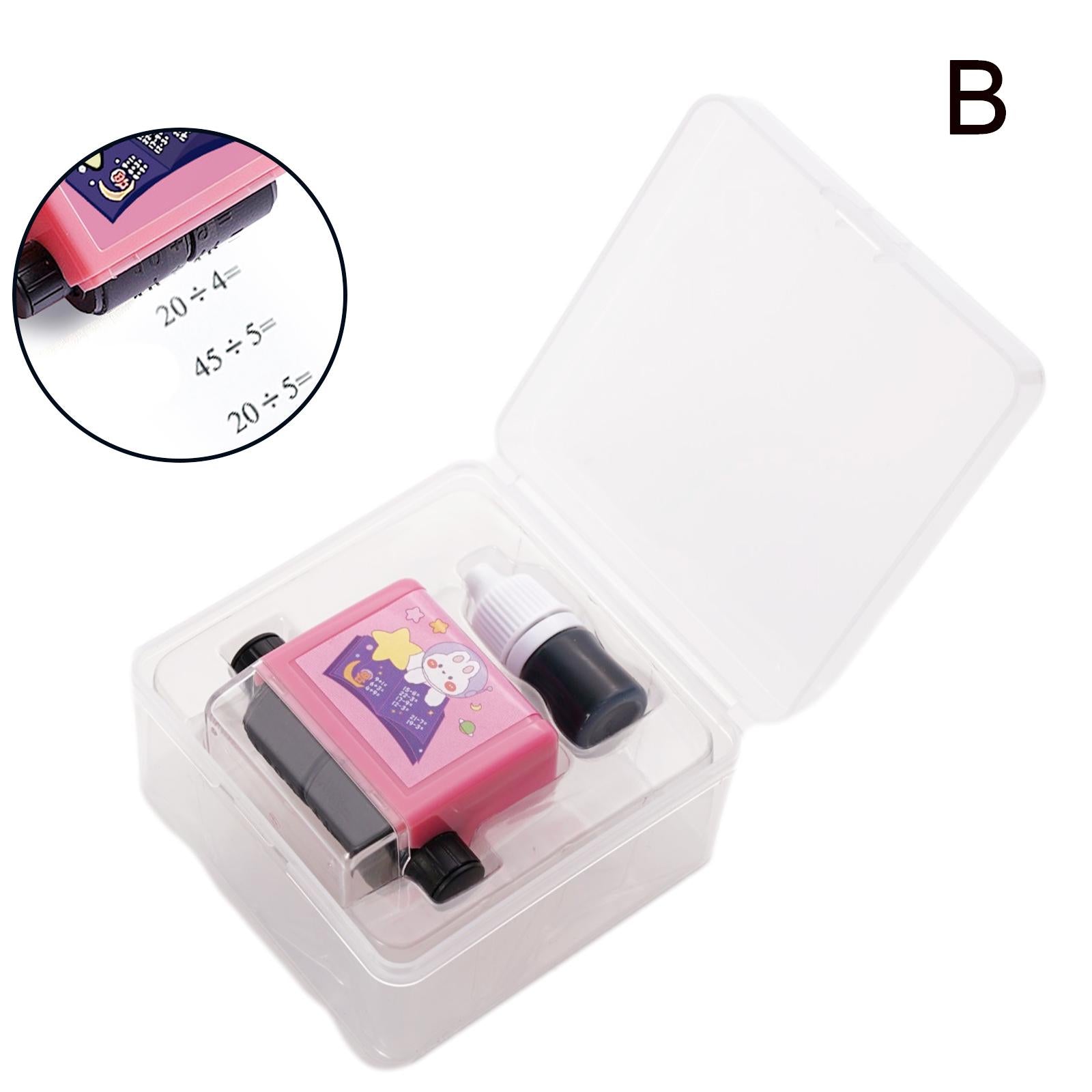 Matemática Divertida - Carimbo com Continhas