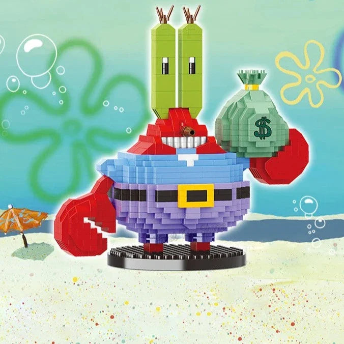 Lego de montar - Bob esponja e sua turma - Edição Limitada