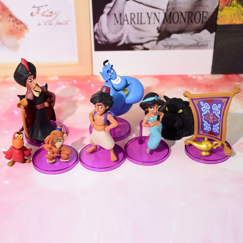 Kit 8 Bonecos Alladin - Edição Limitada