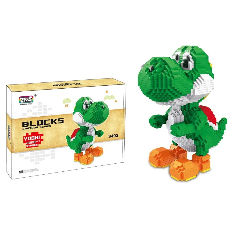 Lego de montar - Yoshi e Bowser Edição Limitada
