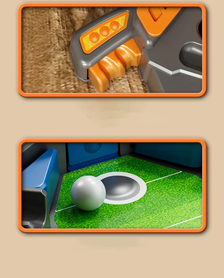 Mesa de Pimball infantil com spray de água para partidas emocionantes