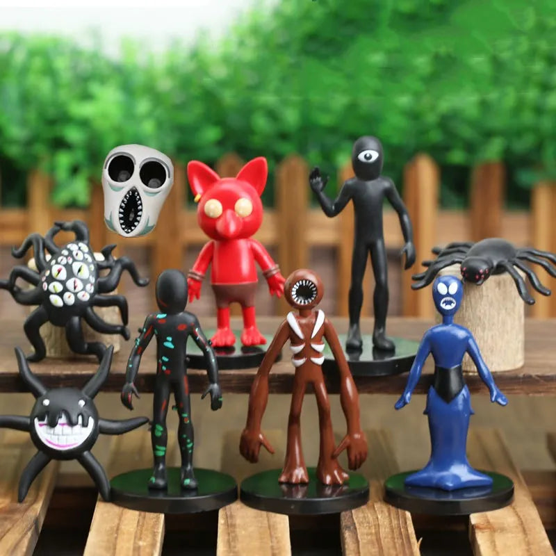 Kit 9 Bonecos do jogo Doors Roblox - Edição Limitada