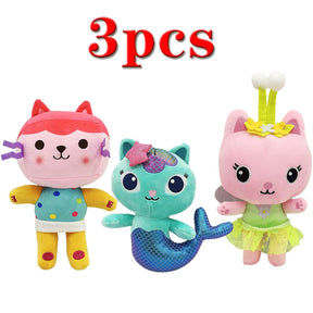 Kit 7 Pelúcias A Casa Mágica da Gabby - Edição Limitada