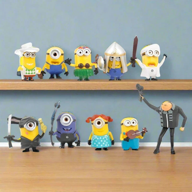 Kit 10 Bonecos Meu Malvado Favorito - Edição Limitada