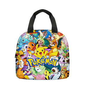 Kit 3 Peças Escolar Pokemon - Mochila + Bolsa + Estojo
