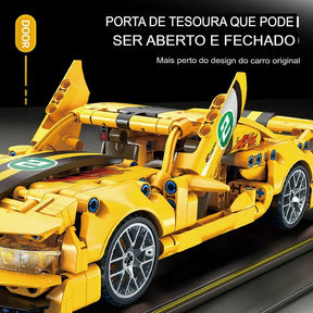 Carro de Corrida em Blocos de montar - 451 peças - Edição Limitada