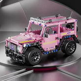 Carro de Corrida Jeep com tração - Blocos de montar - 485 Peças