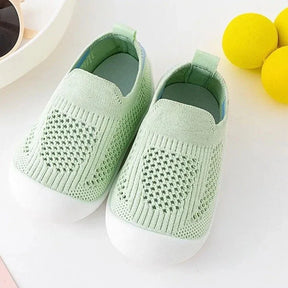 TinySteps - Tênis casuais para Bebês com Sola Macia Antiderrapante, Malha Respirável, Fresco e Fofo