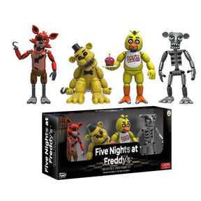 Kit 4 Bonecos Jogo Five night at Freddy - Edição Limitada