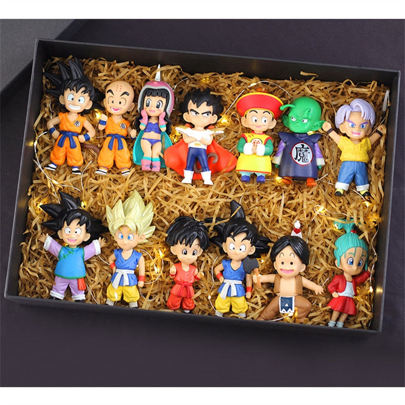 Kit Bonecos Dragon Ball Z, GT, Super - Edição Limitada