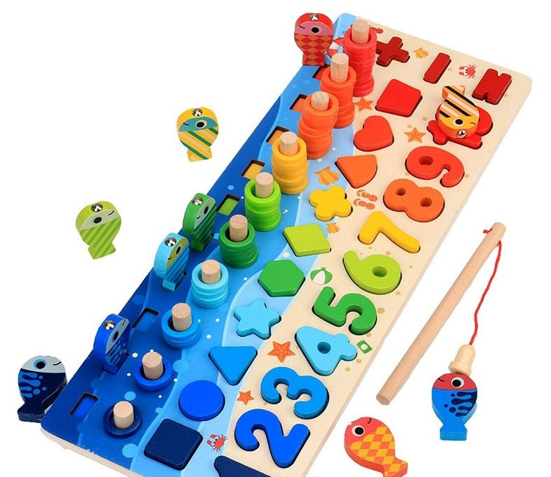 Quadro de Tarefas Funny Puzzle - Montessoriano