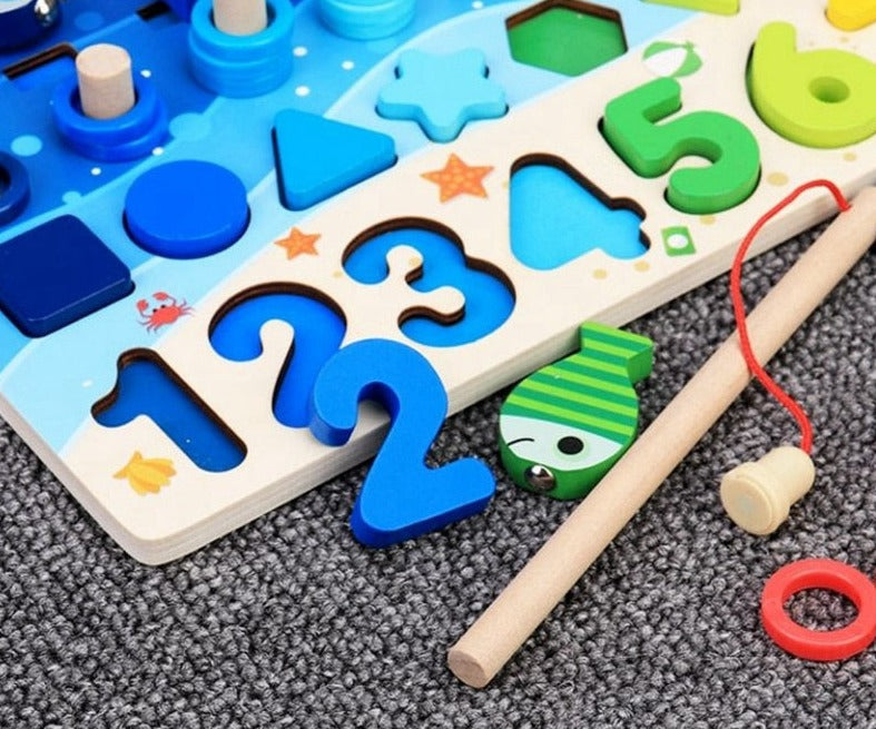 Quadro de Tarefas Funny Puzzle - Montessoriano