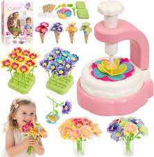 FlowerDiy - Kit de artesanato infantil com flores faça você mesmo